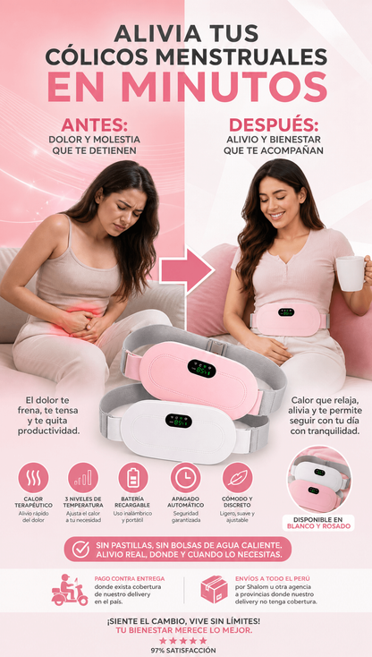 CALENTADOR PARA CÓLICOS MENSTRUALES
